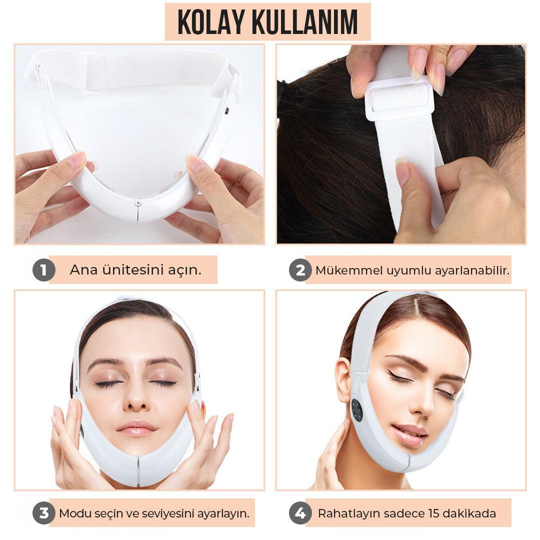 Lavinialuxe® V-Yüz Gıdı Çene Hattı Düzeltici - LaviniaLuxe