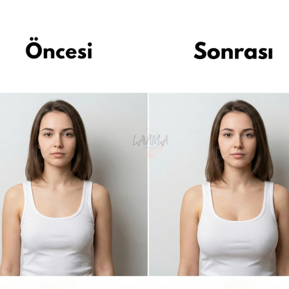 Lavinialuxe® Kollajen Göğüs Büyütme Bandı + EMS Hediye