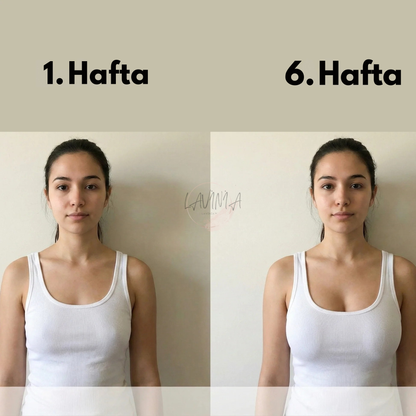 Lavinialuxe® Kollajen Göğüs Büyütme Bandı + EMS Hediye