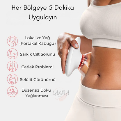 Lavinialuxe® Vakumlu Selülit Masaj ve Vücut Sıkılaştırma Cihazı